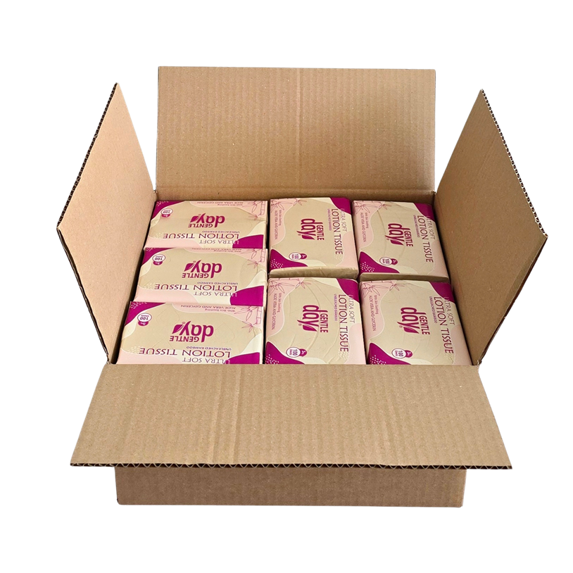 Chusteczki jednorazowe z aloesem i gliceryną