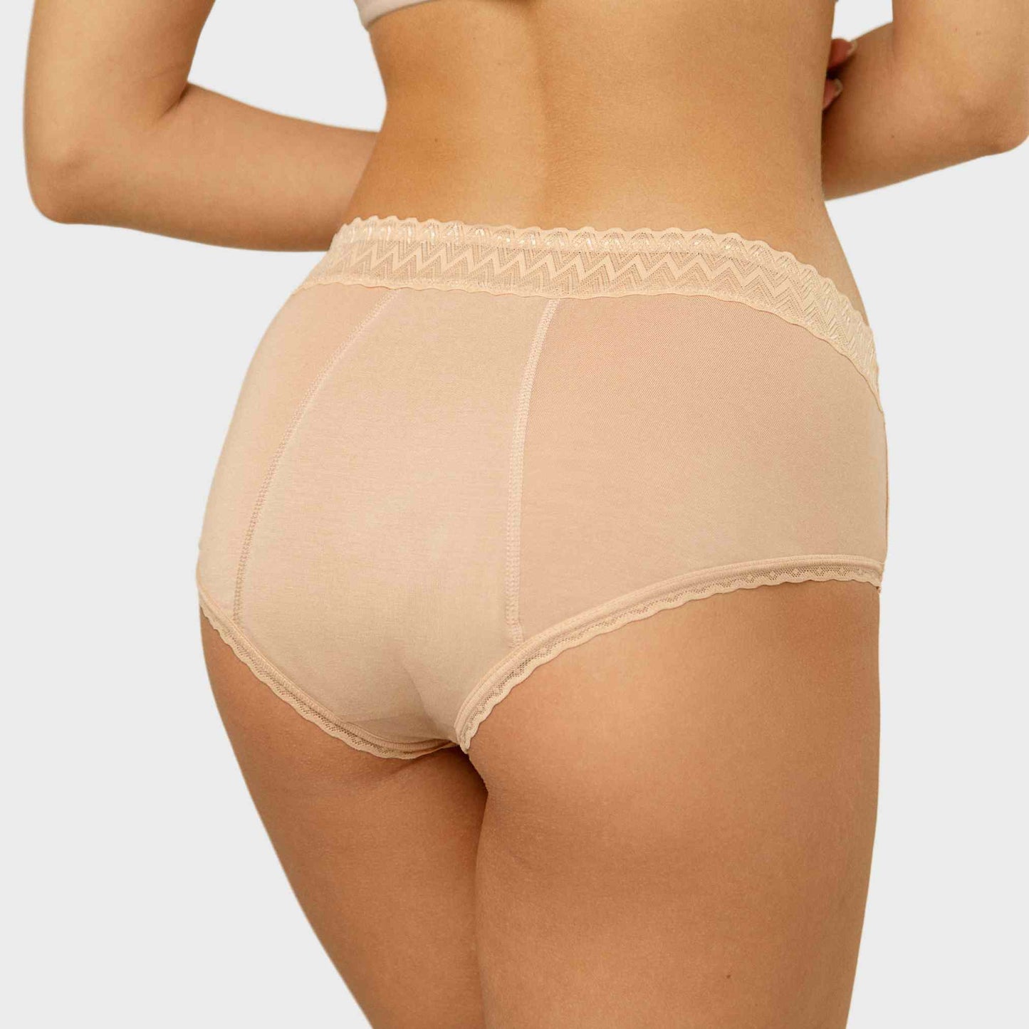 Majtki menstruacyjne Lace Hipster