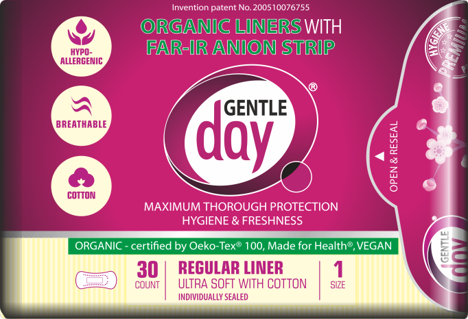produkty gentle day zestaw wkładek zestaw wkładki na co dzień wkładki produktas podpaski i wkładki pielęgnacja ciała okres hipoalergiczne