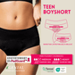 Majtki menstruacyjne boyshort z niskim stanem